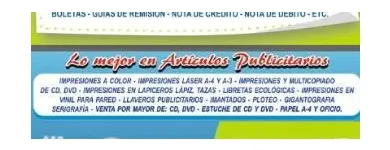 La imagen 2 de la Empresa ABC GRAFICA SAC Imprenta en Santiago Del Surco Perú