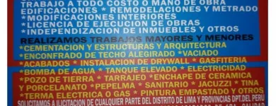 La imagen 4 de la Empresa CONSTRUCTORA GENERAL MENDOZA CAMER TASACION DE TERRENOS en Cieneguilla LAM