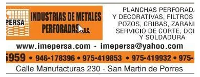 La imagen 3 de la Empresa IMEPERSA Contratista de perforación en Lima LAM