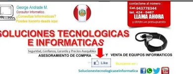 La imagen 2 de la Empresa SOLTECI SOLUCIONES TECNOLÓGICAS E INFORMÁTICAS Tienda de informática en Lima LAM