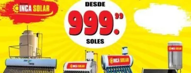 La imagen 1 de la Empresa TERMAS INCA SOLAR VENTA DE TERMAS SOLARES EN LIMA en Arequipa ARE