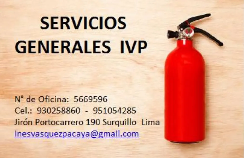 La imagen 5 de la Empresa SERVICIOS GENERALES IVP
