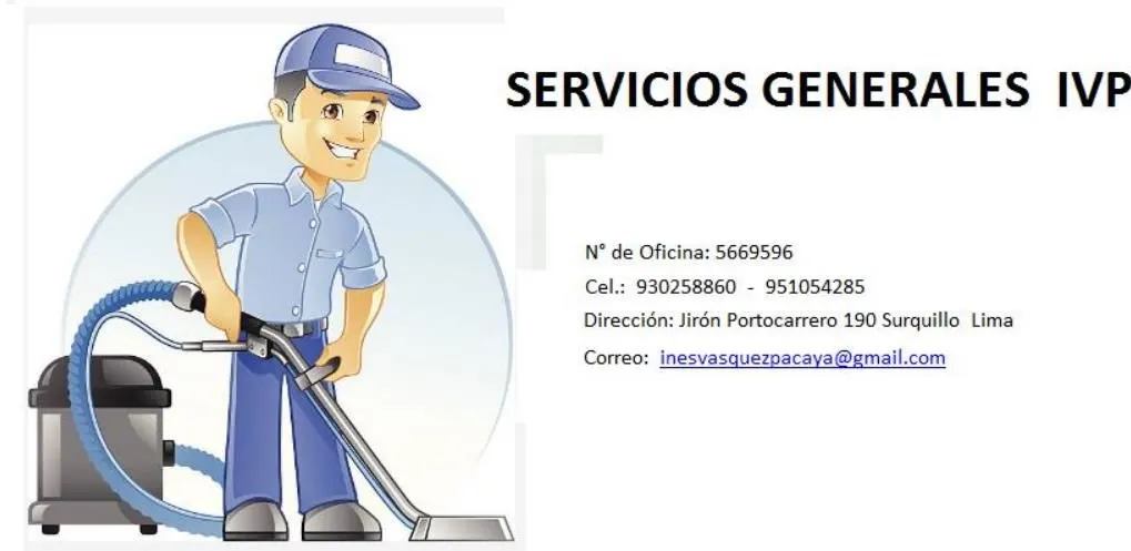La imagen 1 de la Empresa SERVICIOS GENERALES IVP