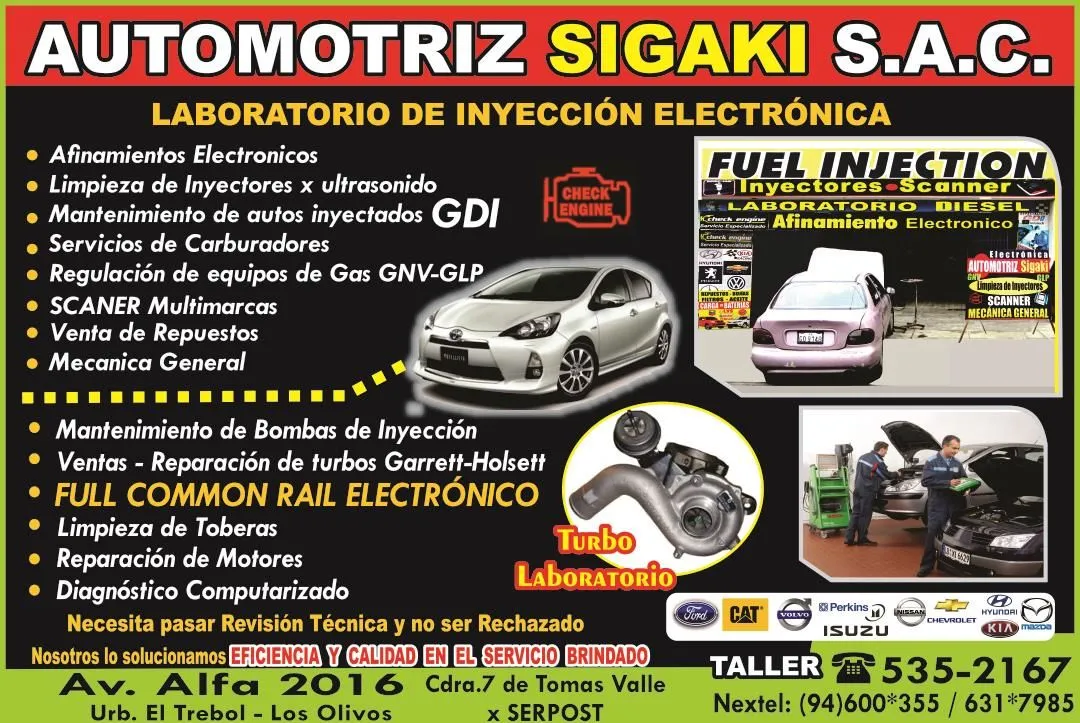 La imagen 2 de la Empresa AUTOMOTRIZ SIGAKI SAC