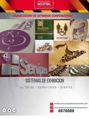 La imagen 6 de la Empresa PRODUCCION INDUSTRIAL PUBLICITARIA PERU