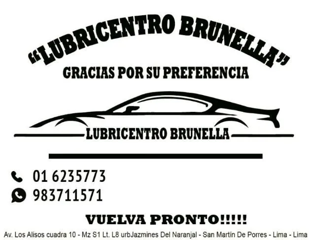 La imagen 3 de la Empresa LUBRICENTRO & CAR WASH BRUNELLA