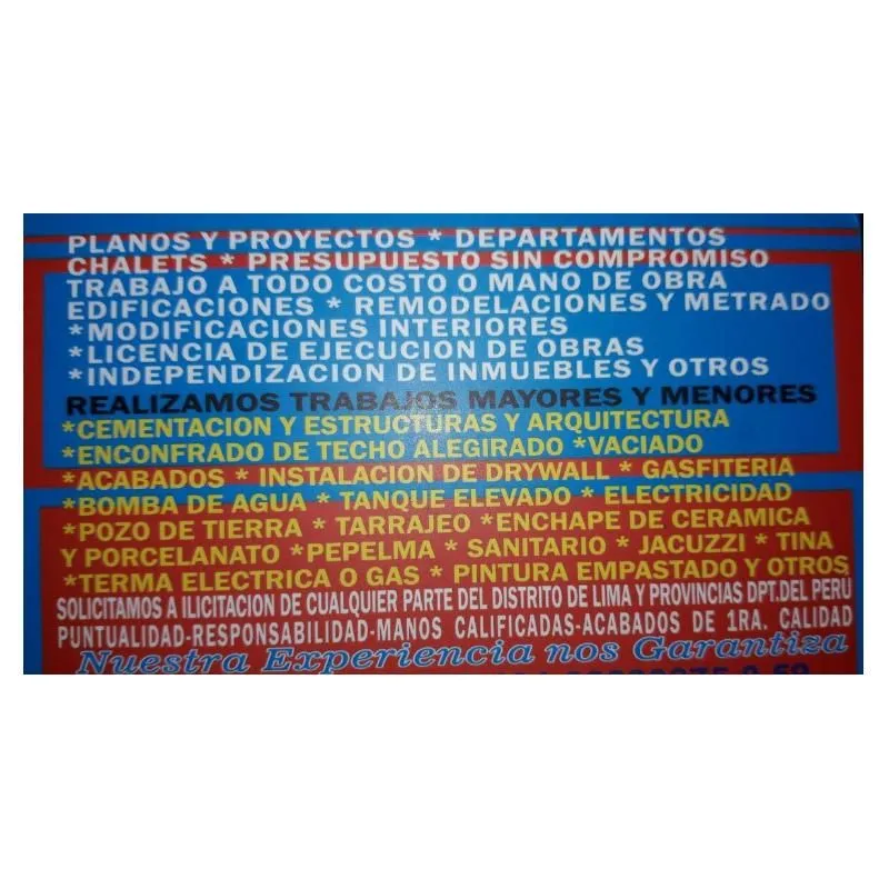 La imagen 4 de la Empresa CONSTRUCTORA GENERAL MENDOZA CAMER