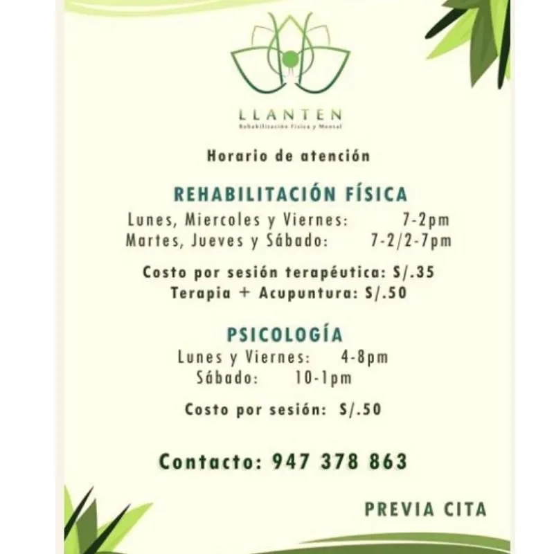 La imagen 1 de la Empresa FISIO LLANTEN