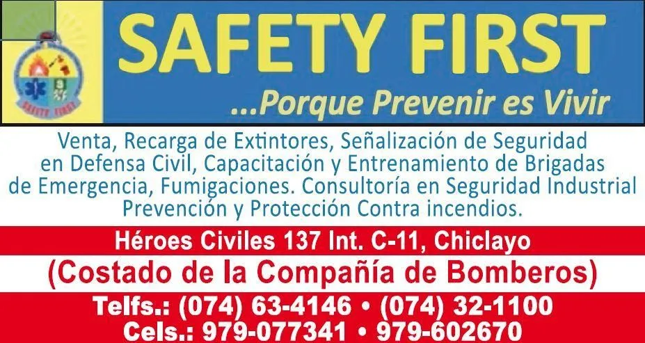 La imagen 2 de la Empresa CENTRO DE CAPACITACIÓN EN PREVENCIÓN PARA EMERGENCIA SAFETY FIRST