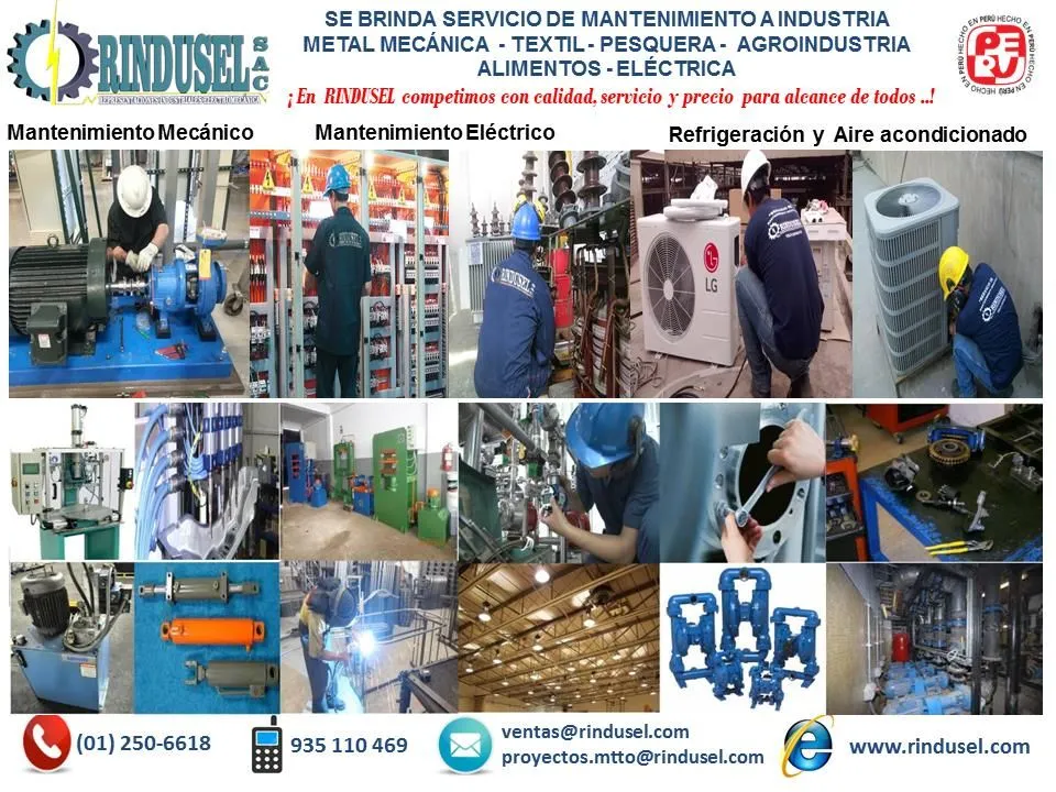 La imagen 1 de la Empresa RINDUSEL S.A.C